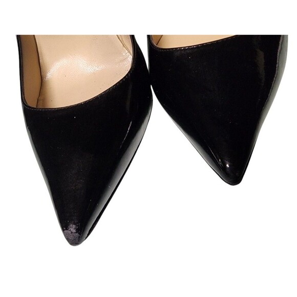 Jimmy Choo Anouk 120 Black Patent Leather Stiletto Pumps Size EU 39 - Picture 6 of 8